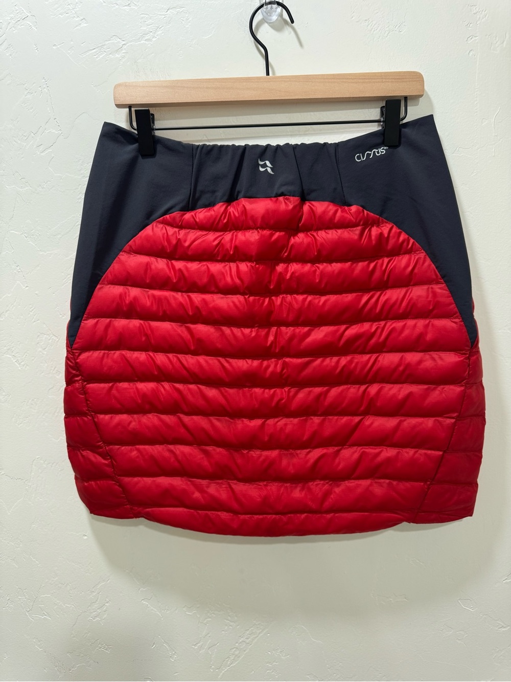 Rab Cirrus Insulated Puffer Quilted Skirt Red Women's Small Winter Layers - Picture 11 of 16